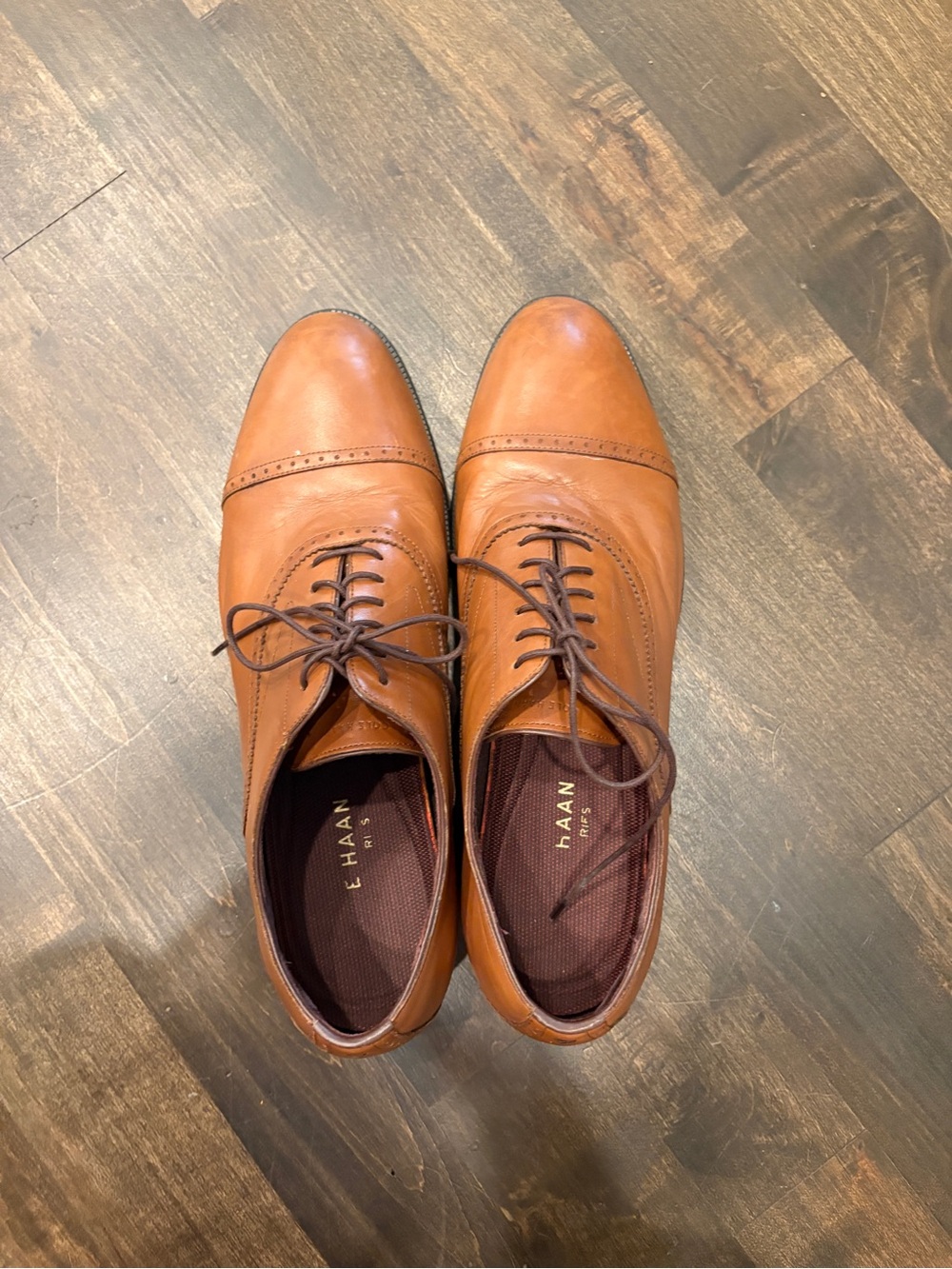 Cole Haan Men’s Hawthorne Cap-Toe Oxford Shoes Size 11.5M
